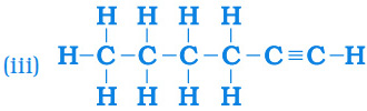 Hexyne | CH3(CH2)3CHCH2 - How would you name the following compounds