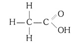 Structure of Ethanoic Acid