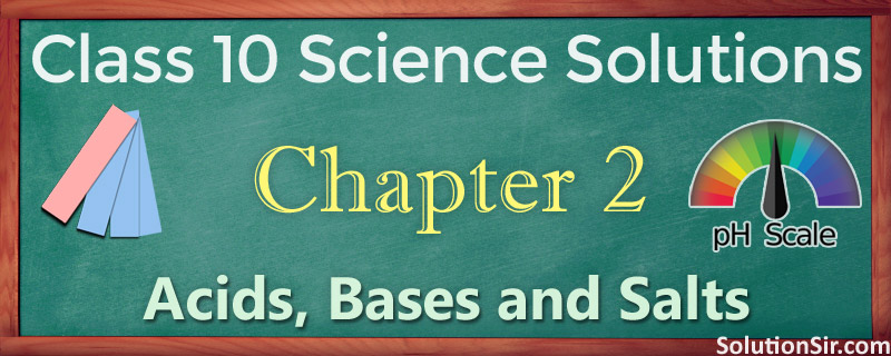 NCERT Solutions for Class 10 Science Chapter 2 Exercise